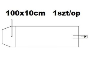 100x10cm osłona na przewody i końcówki stomatologiczne 1szt/op