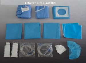 Zestaw implantologiczny EFFICIENT, chirurgia szczękowo - twarzowa